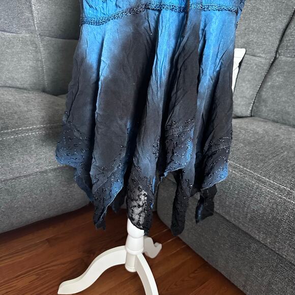 Vintage dark fairy core midi dress - Picture 7 of 8